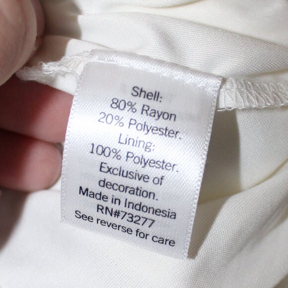 DRESS LC Lauren Conrad Kohl's Spring Easter Wrap Look w/Tie Size OX NWT's - Picture 15 of 16